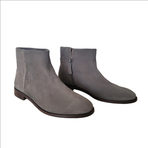 Johnston & Murphy Minimalistic Normcore Gray Ankle Booties Size 9.5